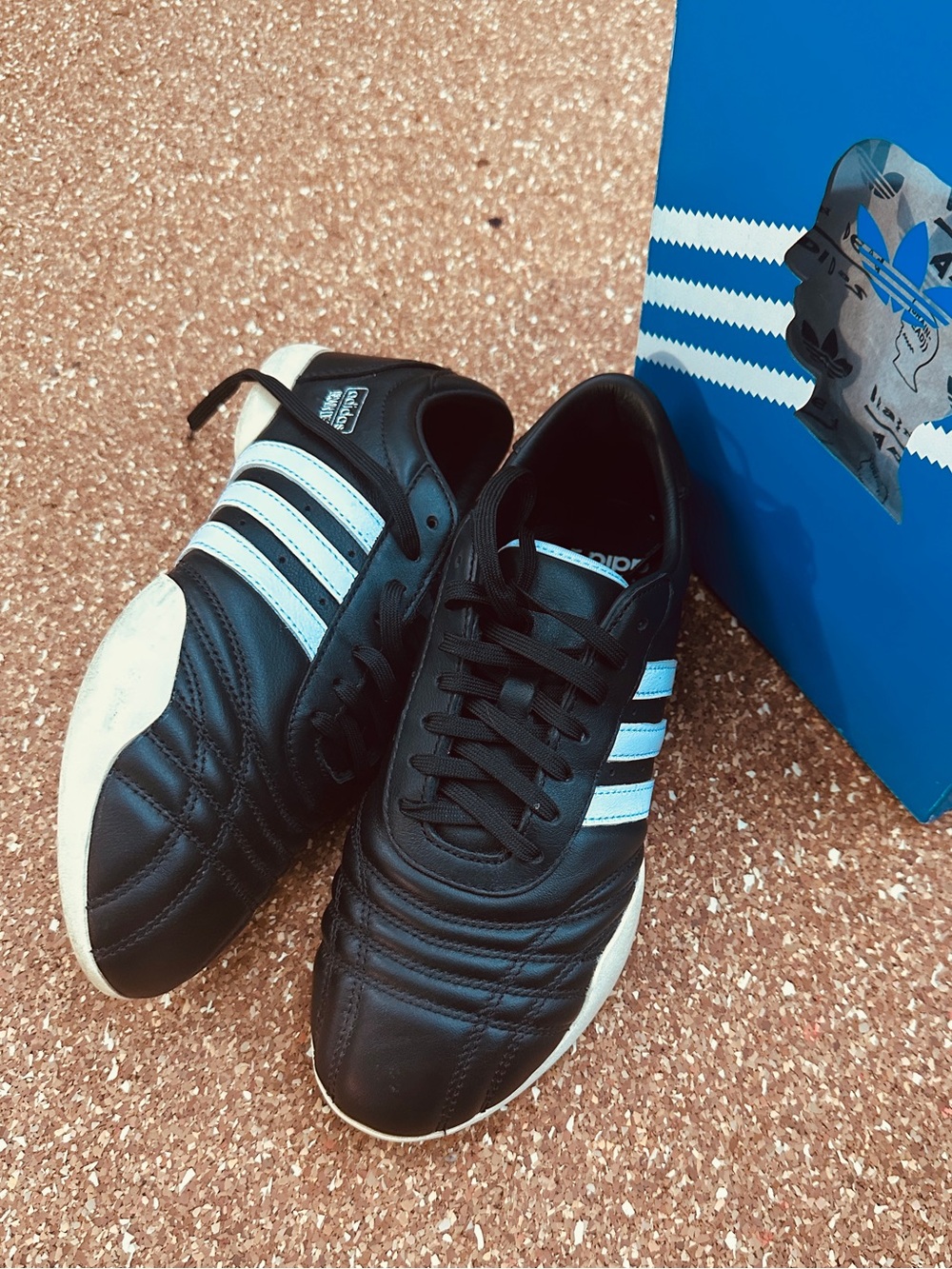 ADIDAS x brain dead taikwondo low profile sneakers